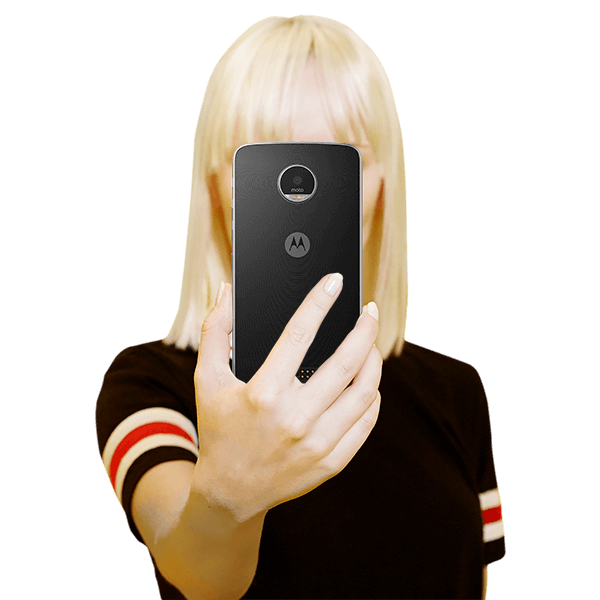 Moto Z - Hacer selfies solo o con toda la clase