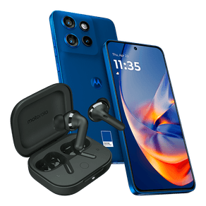 

motorola edge 50 neo + moto buds+ Nautical Blue - azul